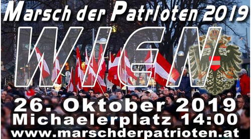 Wien March der Patrioten